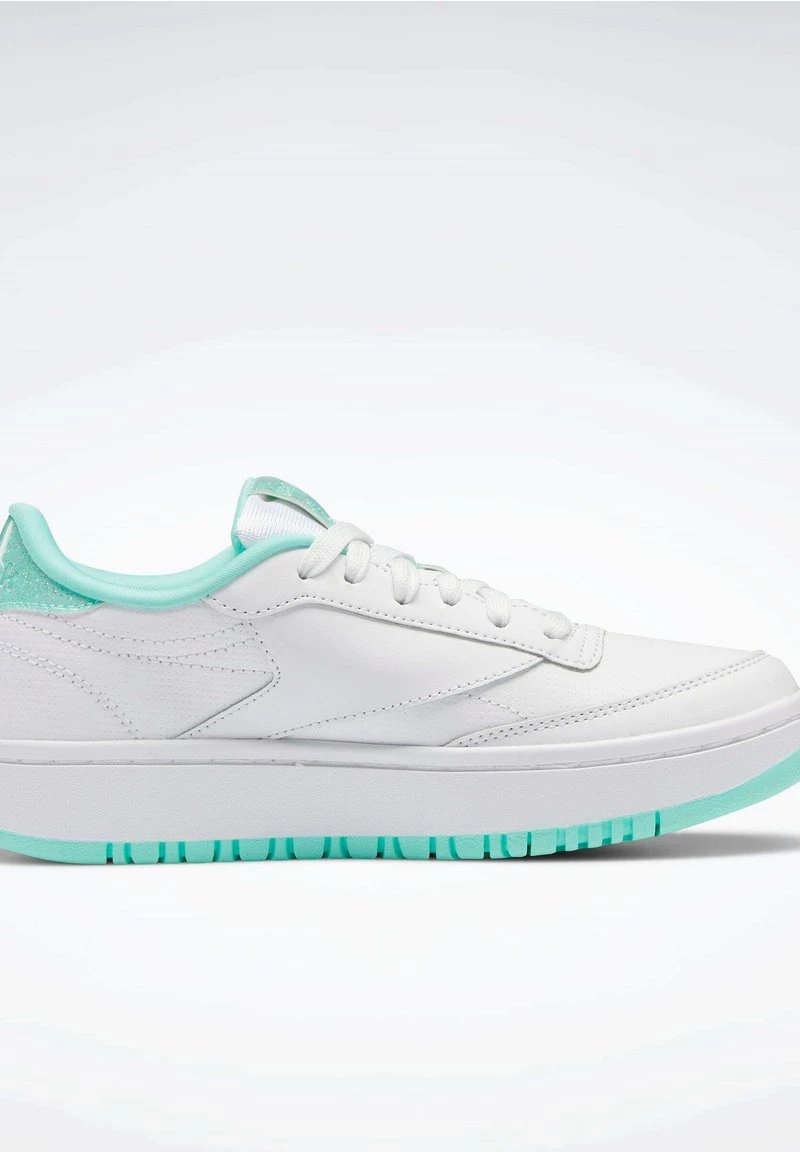 Reebok Classic Enfant CLUB C DOUBLE Baskets Basses White 10 Reebok Classic Enfant CLUB C DOUBLE Baskets Basses White – Image 10