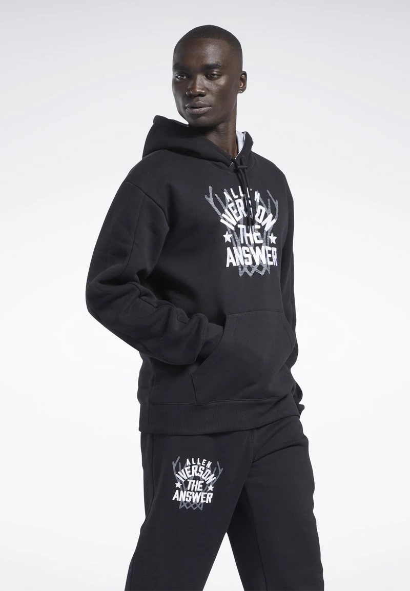 Reebok Classic Homme IVERSON HOODIE Sweat à Capuche Black 3 Reebok Classic Homme IVERSON HOODIE Sweat à Capuche Black – Image 3