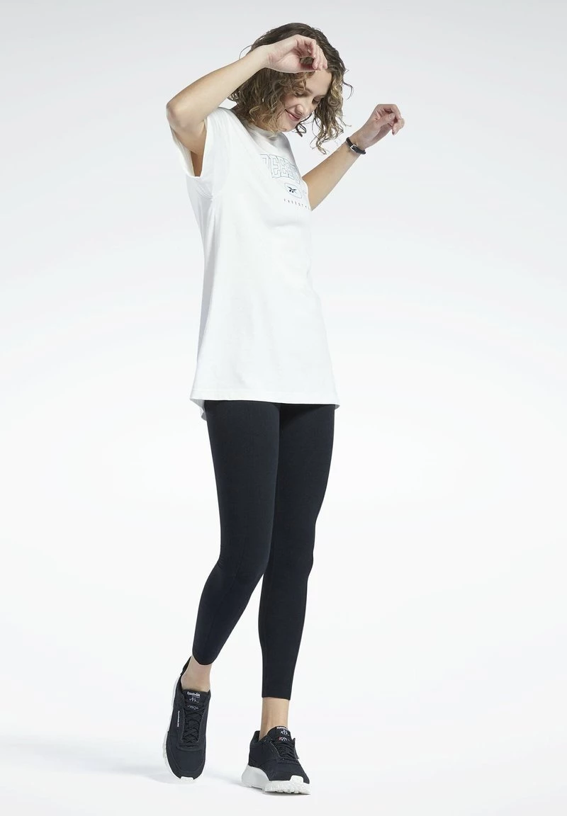 Reebok Classic FREESTYLE GRAPHICS T Shirt Imprimé White Femme 2 Reebok Classic FREESTYLE GRAPHICS T Shirt Imprimé White Femme – Image 2