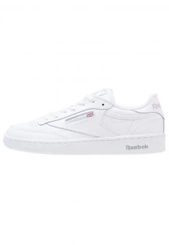 Reebok Classic CLUB C 85 LEATHER UPPER SHOES Baskets Basses White/sheer Grey Unisex