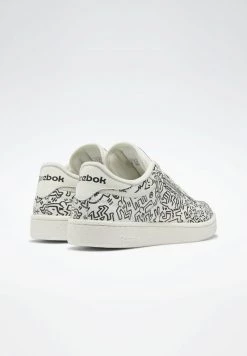 Reebok Classic CLUB C KEITH HARING Baskets Basses White Unisex 8 Reebok Classic CLUB C KEITH HARING Baskets Basses White Unisex -Reebok Classic Soldes Magasin 743f3ad9666b4941b63c5d1fbfed1319