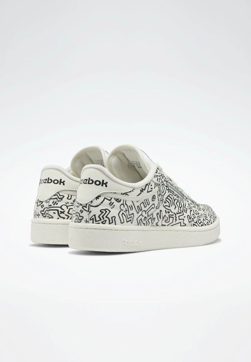 Reebok Classic CLUB C KEITH HARING Baskets Basses White Unisex 3 Reebok Classic CLUB C KEITH HARING Baskets Basses White Unisex – Image 3
