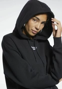 Reebok Classic Femme CLASSIC SMALL LOGO FOUNDATION CASUAL HOODIE Sweat à Capuche Black -Reebok Classic Soldes Magasin 7cc39726ff5c43efba545d8abb1c54c0