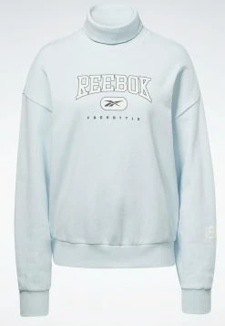 Reebok Classic FREESTYLE GRAPHICS CREW Sweat à Capuche Blue Femme -Reebok Classic Soldes Magasin 7cf856e5c3b14c1097a2acf1644b198f