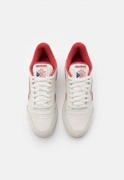 Reebok Classic Unisex CL LTHR Baskets Basses Chalk Marred Stucco -Reebok Classic Soldes Magasin 7db1f5b8d8f84390880623b8be6a8188