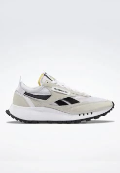 Reebok Classic CLASSIC LEGACY UNISEX Baskets Basses Ftwr White/core Black/acid Yellow -Reebok Classic Soldes Magasin 8547df71b0714afc9fd1259cf59f5796
