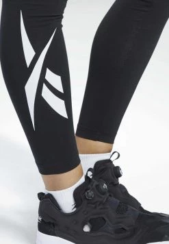 Reebok Classic CLASSICS LOGO LEGGINGS Legging Black Femme -Reebok Classic Soldes Magasin 8d3eeb3e9bdf42dbb26e0e9e5f0a23c0