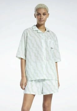 Reebok Classic CLASSICS SUMMER WAVES Chemisier Green Femme