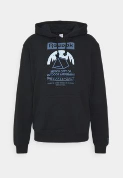 Reebok Classic CAMPING GRAPHIC HOODIE Sweat à Capuche Black Homme