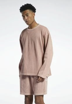 Reebok Classic DYE WAFFLE Pullover Light Red Homme