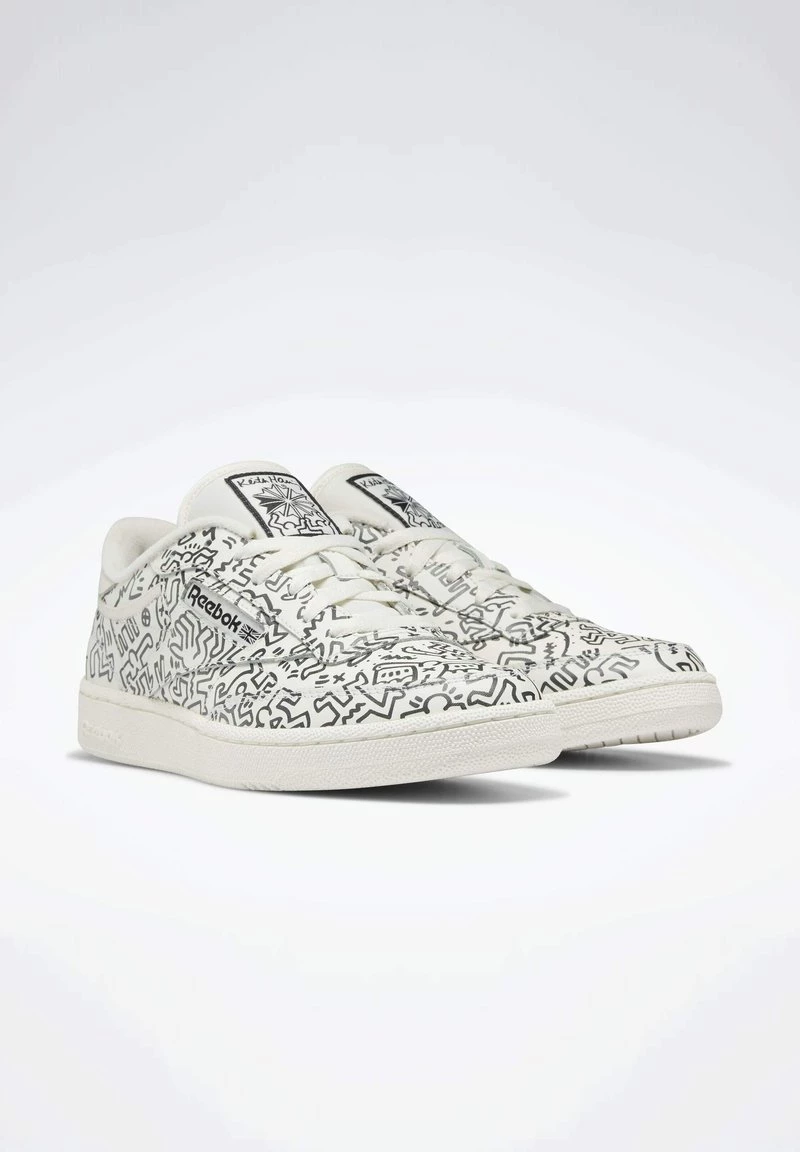 Reebok Classic CLUB C KEITH HARING Baskets Basses White Unisex 2 Reebok Classic CLUB C KEITH HARING Baskets Basses White Unisex – Image 2