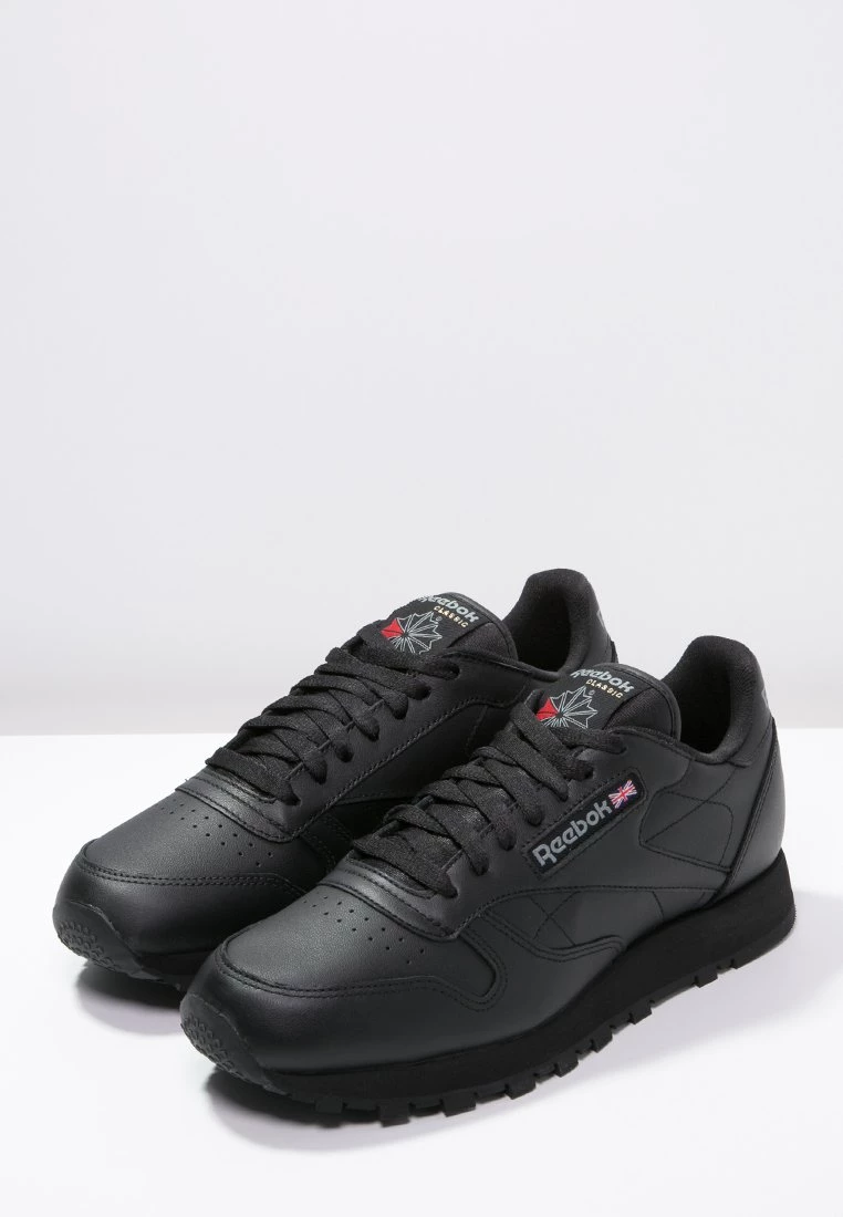 Reebok Classic Unisex CLASSIC LEATHER LOW CUT DESIGN SHOES Baskets Basses Black 3 Reebok Classic Unisex CLASSIC LEATHER LOW CUT DESIGN SHOES Baskets Basses Black – Image 3