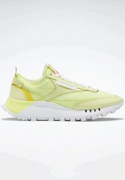 Reebok Classic NEW LEGACY LEATHER SHOES Baskets Basses Yellow Femme -Reebok Classic Soldes Magasin a508a12315164a59b76bf93cbb431758