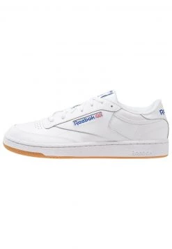 Reebok Classic Unisex CLUB C 85 LEATHER UPPER SHOES Baskets Basses White/royal