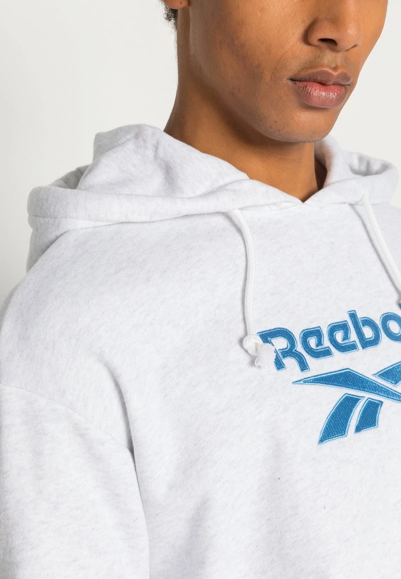 Reebok Classic Homme VECTOR HOODIE Sweat à Capuche White Melange/essential Blue 5 Reebok Classic Homme VECTOR HOODIE Sweat à Capuche White Melange/essential Blue â Image 5