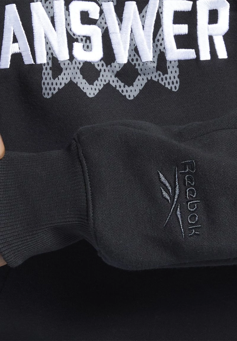 Reebok Classic Homme IVERSON HOODIE Sweat à Capuche Black 6 Reebok Classic Homme IVERSON HOODIE Sweat à Capuche Black – Image 6