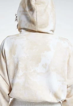 Reebok Classic Sweat à Capuche Beige Femme -Reebok Classic Soldes Magasin b411ac86574a424481d5b3c38aa7dc75