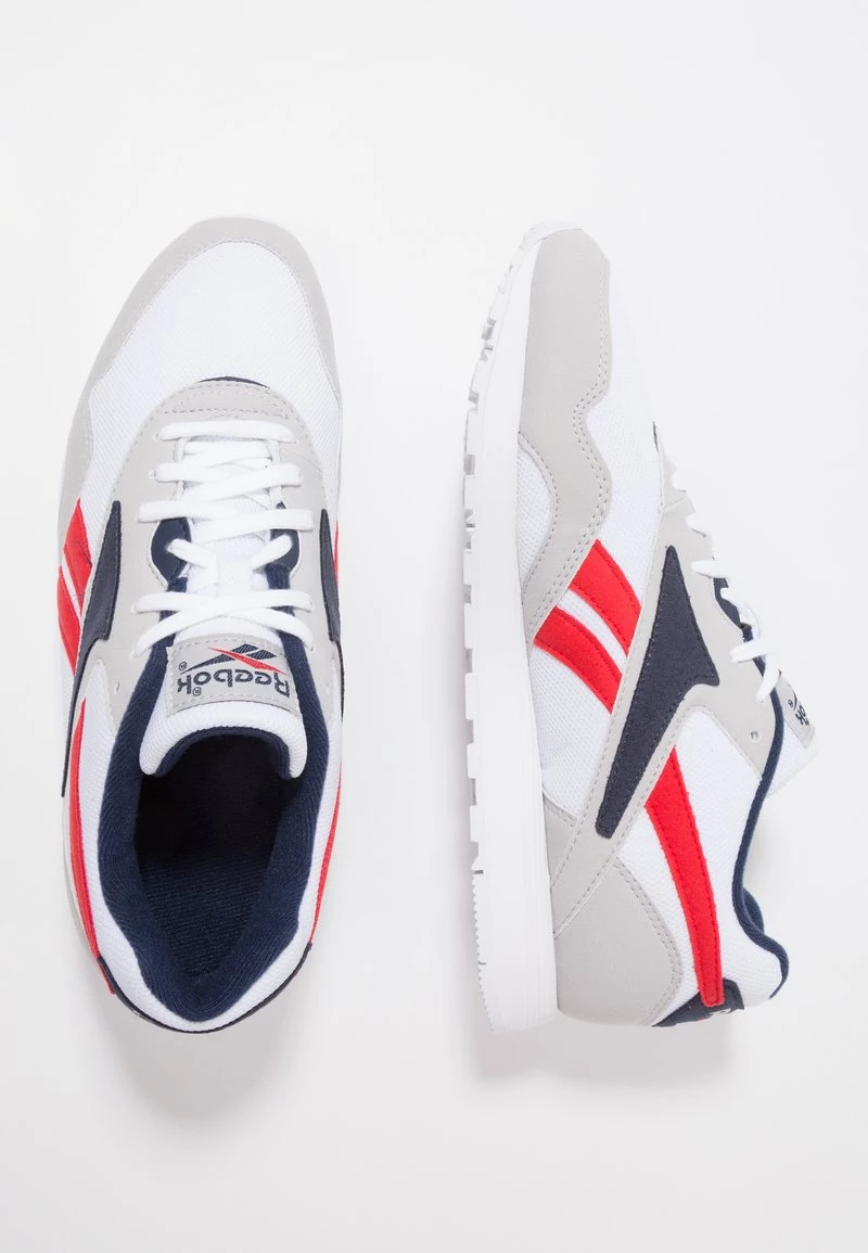 Reebok Classic Unisex RAPIDE Baskets Basses Skull Grey/white/navy 2 Reebok Classic Unisex RAPIDE Baskets Basses Skull Grey/white/navy – Image 2