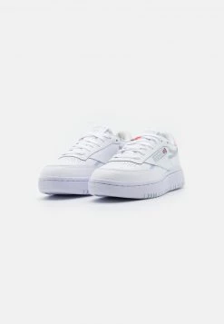 Reebok Classic Femme CLUB C DOUBLE Baskets Basses Footwear White/cold Grey/orange Fluo 8 Reebok Classic Femme CLUB C DOUBLE Baskets Basses Footwear White/cold Grey/orange Fluo -Reebok Classic Soldes Magasin ba4d7654646048c890d8ade258357881