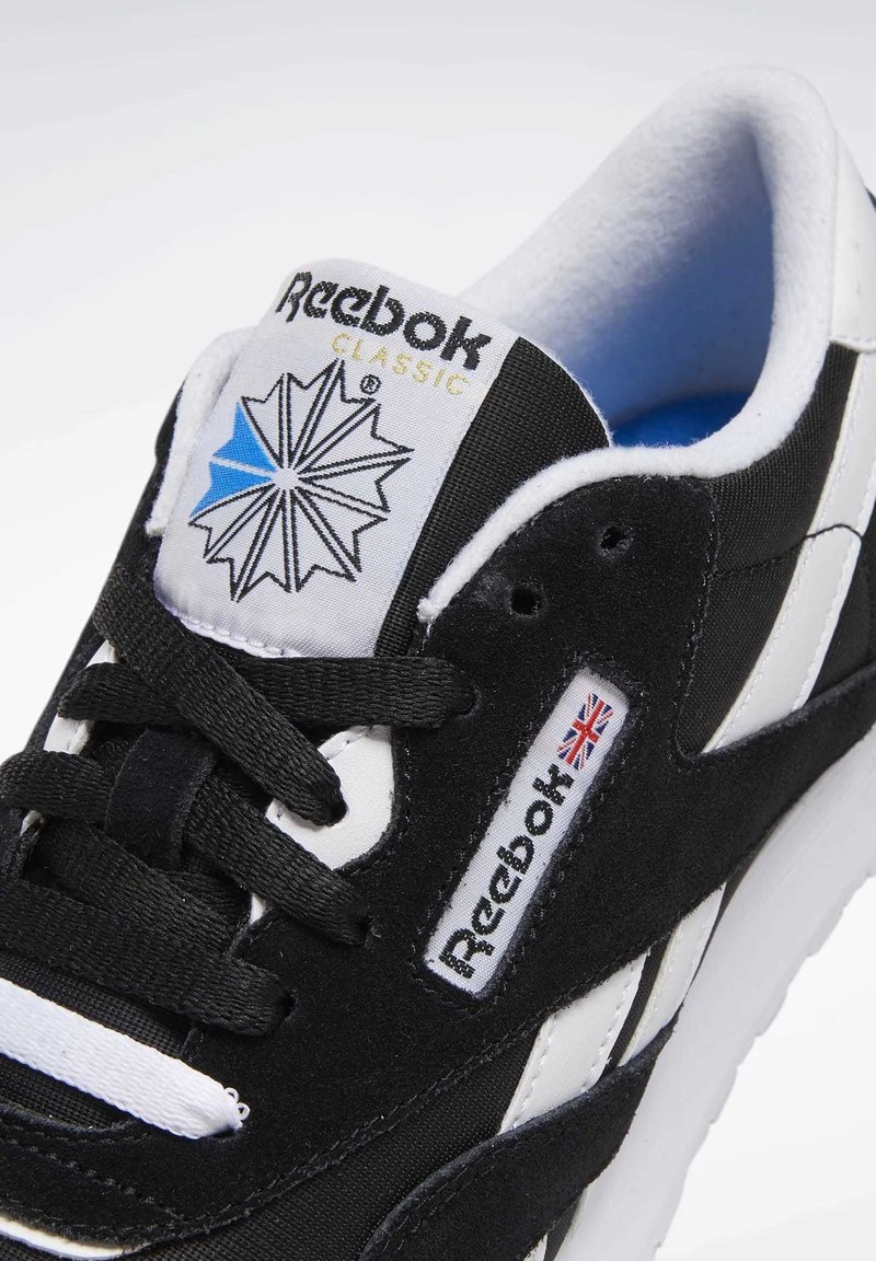 Reebok Classic Femme CLASSIC NYLON RUNNING STYLE Baskets Basses Black 6 Reebok Classic Femme CLASSIC NYLON RUNNING STYLE Baskets Basses Black – Image 6