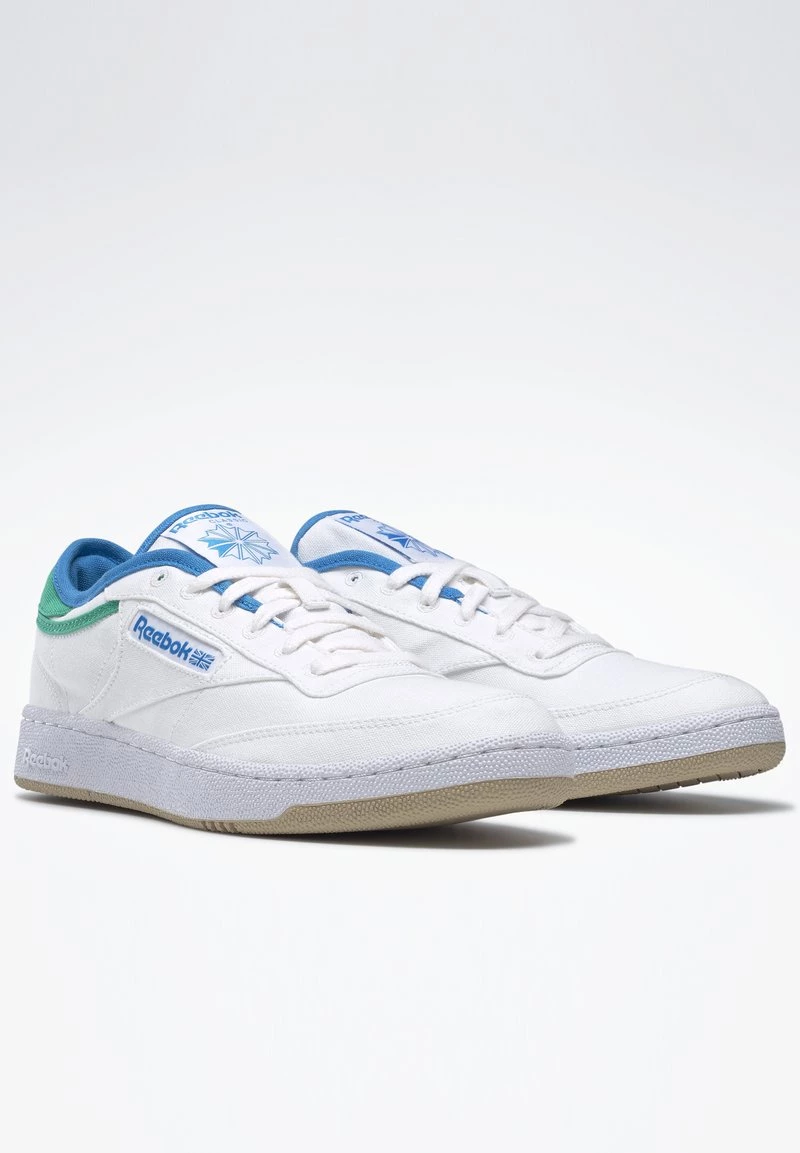 Reebok Classic Unisex CLUB C REEGROW SHOES Baskets Basses Ftwr White/horizon Blue/court Green 2 Reebok Classic Unisex CLUB C REEGROW SHOES Baskets Basses Ftwr White/horizon Blue/court Green – Image 2