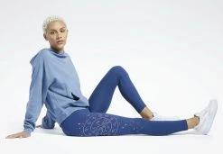 Reebok Classic Femme SUPERNATURAL Legging Blue -Reebok Classic Soldes Magasin cb0a796ab5c84dbcb8c6cefe3406652b