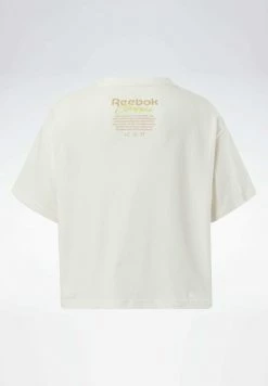 Reebok Classic T Shirt Imprimé White Femme -Reebok Classic Soldes Magasin d34bc000e34c4d90baa897ae9f544bbb