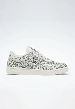 Reebok Classic CLUB C KEITH HARING Baskets Basses White Unisex 11 Reebok Classic CLUB C KEITH HARING Baskets Basses White Unisex -Reebok Classic Soldes Magasin d7eb804fd1a043fdbc6fdd0e8c2f40d4