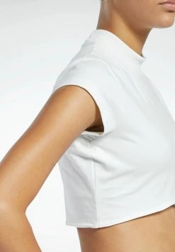 Reebok Classic T Shirt Basique White Femme -Reebok Classic Soldes Magasin d9d2adc3145448d48bd120be0948f8b0