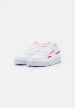 Reebok Classic CLUB C 85 VEGAN Baskets Basses Footwear White/atomic Pink/vector Red Femme -Reebok Classic Soldes Magasin dbc9dc79cecd4e079d6663239deed8ad