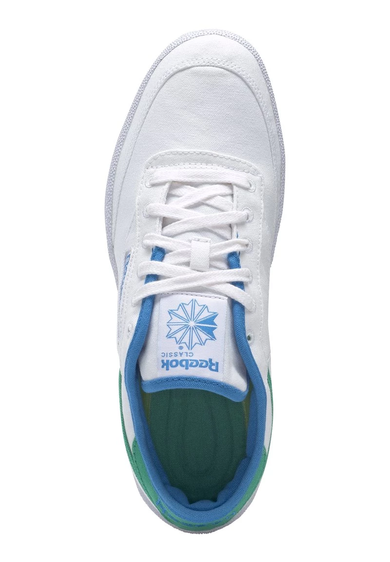 Reebok Classic Unisex CLUB C REEGROW SHOES Baskets Basses Ftwr White/horizon Blue/court Green 3 Reebok Classic Unisex CLUB C REEGROW SHOES Baskets Basses Ftwr White/horizon Blue/court Green – Image 3