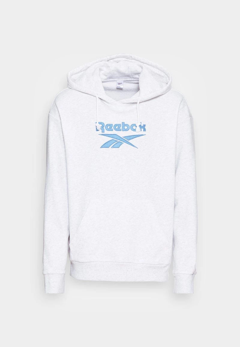 Reebok Classic Homme VECTOR HOODIE Sweat à Capuche White Melange/essential Blue 4 Reebok Classic Homme VECTOR HOODIE Sweat à Capuche White Melange/essential Blue â Image 4
