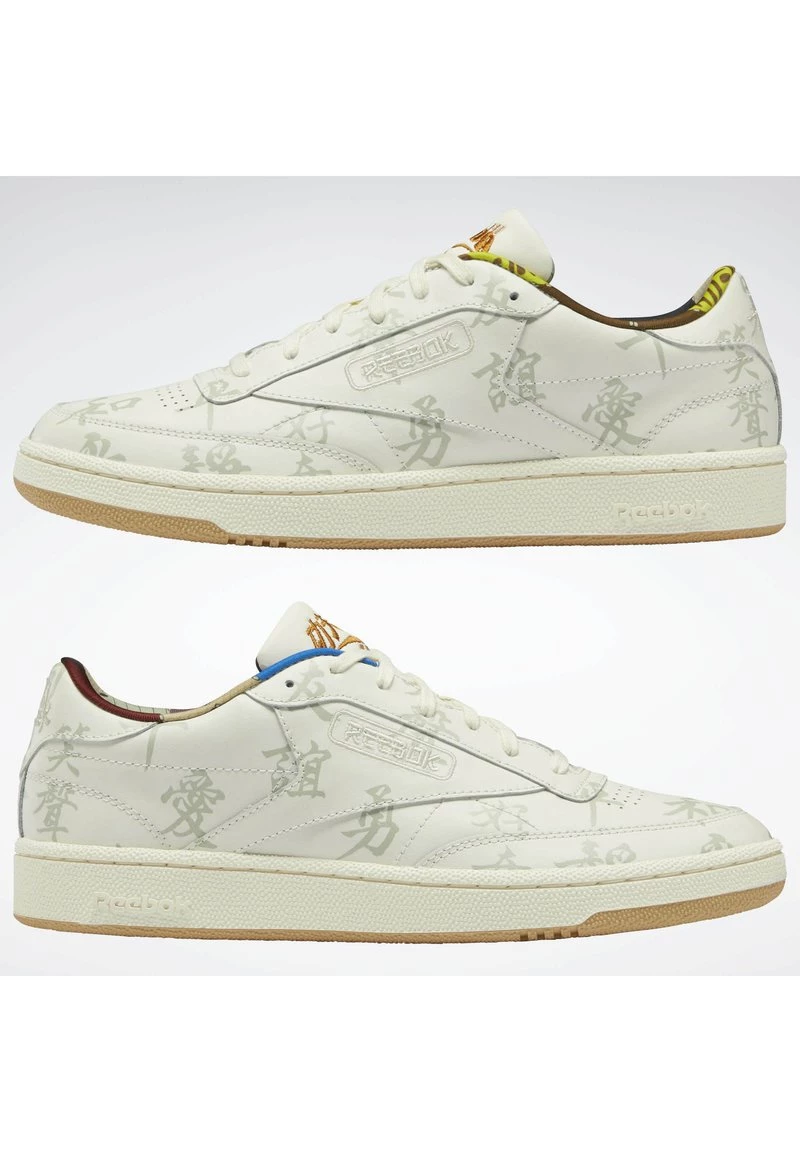 Reebok Classic Unisex KUNG FU PANDA CLUB C 85 SHOES Baskets Basses White 7 Reebok Classic Unisex KUNG FU PANDA CLUB C 85 SHOES Baskets Basses White – Image 7