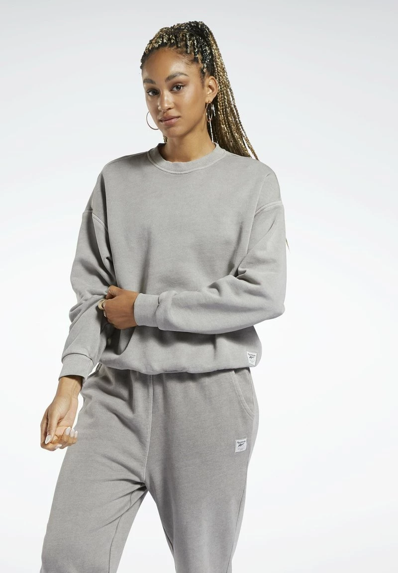Reebok Classic Femme NATURAL Sweatshirt Grey 1 Reebok Classic Femme NATURAL Sweatshirt Grey