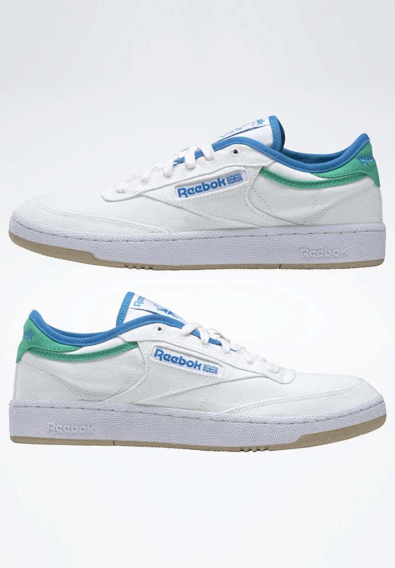 Reebok Classic Unisex CLUB C REEGROW SHOES Baskets Basses Ftwr White/horizon Blue/court Green 6 Reebok Classic Unisex CLUB C REEGROW SHOES Baskets Basses Ftwr White/horizon Blue/court Green – Image 6