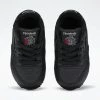 Reebok Classic Unisex CLASSIC LEATHER SHOES Chaussures Premiers Pas Black