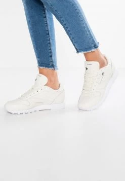 Reebok Classic CL LTHR X FACE Baskets Basses Classic White/white/black Femme