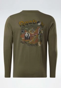 Reebok Classic Unisex DESTINATION CHINA T Shirt à Manches Longues Green 15 Reebok Classic Unisex DESTINATION CHINA T Shirt à Manches Longues Green -Reebok Classic Soldes Magasin e7385a5ca8394dd6b16bd6131db2f655