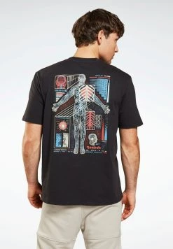 Reebok Classic GS DATA FITNESS UNISEX T Shirt Imprimé Black -Reebok Classic Soldes Magasin e8134ff5274544189f19579601c8b42c