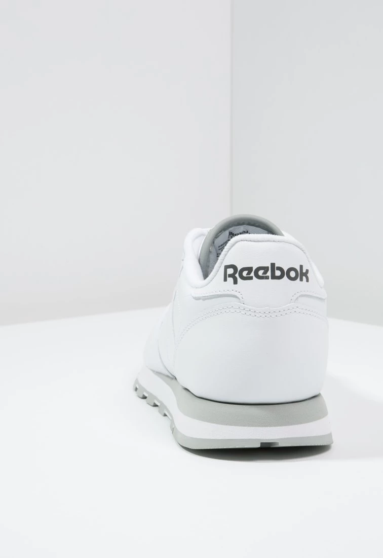 Reebok Classic Unisex CLASSIC LEATHER LOW CUT DESIGN SHOES Baskets Basses White/light Grey 4 Reebok Classic Unisex CLASSIC LEATHER LOW CUT DESIGN SHOES Baskets Basses White/light Grey – Image 4