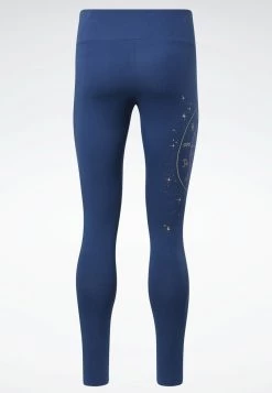Reebok Classic Femme SUPERNATURAL Legging Blue -Reebok Classic Soldes Magasin f029fae3c3b54658acc49ea51018acf2