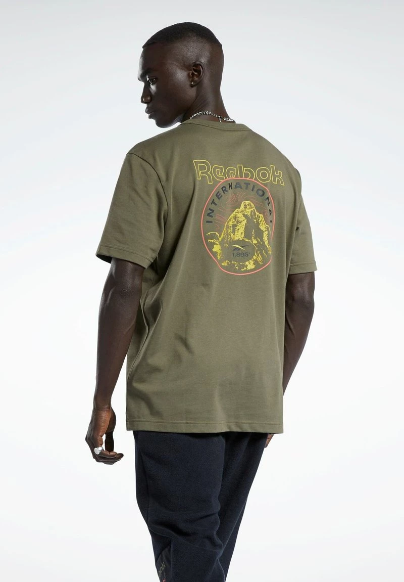 Reebok Classic CLASSICS T Shirt Imprimé Green Unisex 3 Reebok Classic CLASSICS T Shirt Imprimé Green Unisex – Image 3