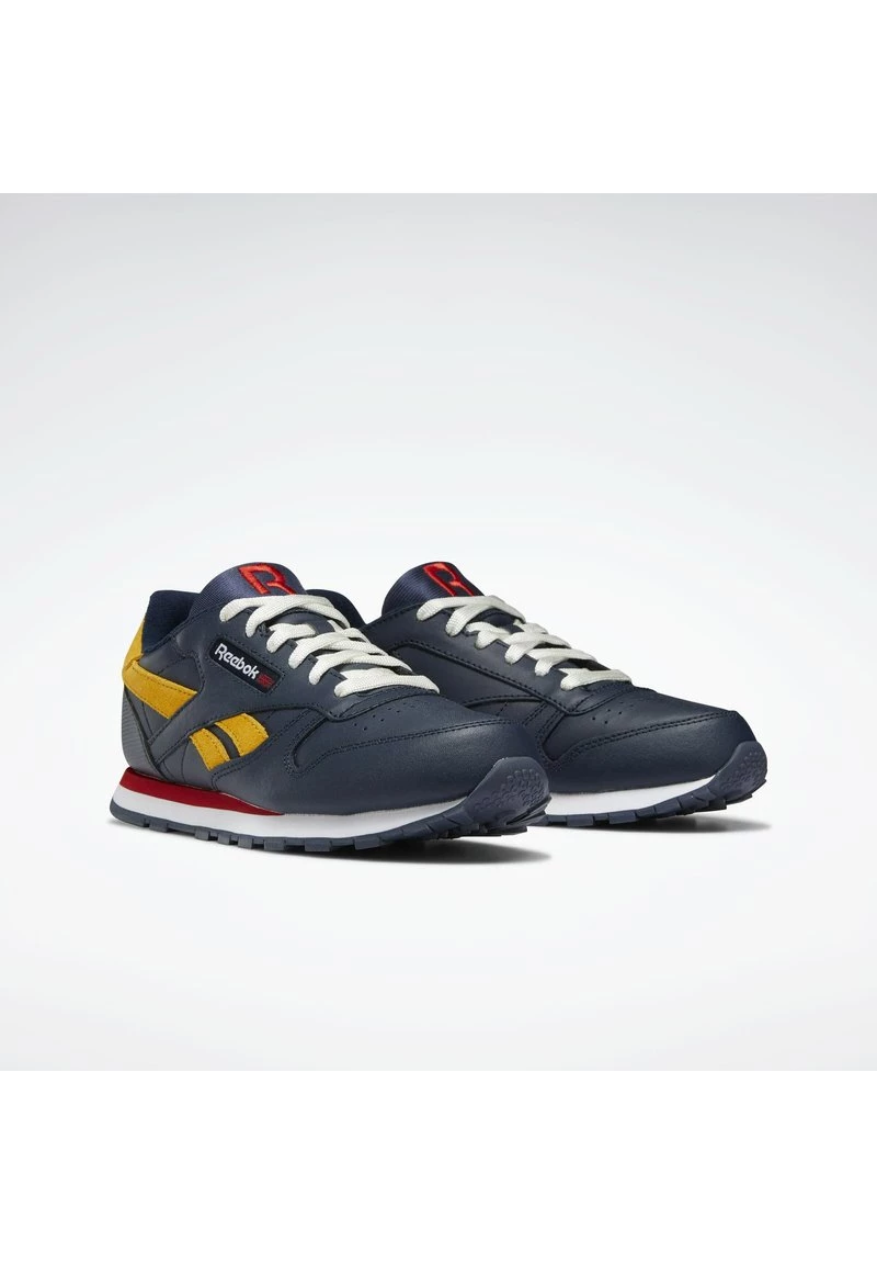 Reebok Classic Unisex CLASSIC LEATHER Chaussures Premiers Pas Blue 2 Reebok Classic Unisex CLASSIC LEATHER Chaussures Premiers Pas Blue – Image 2