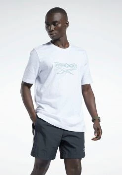 Reebok Classic T Shirt Imprimé White Unisex