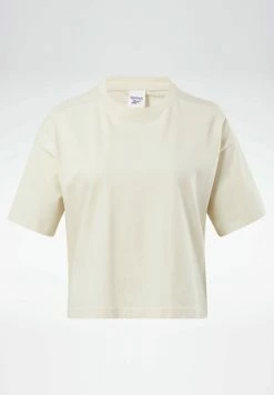 Reebok Classic T Shirt Basique White Femme -Reebok Classic Soldes Magasin f2a6c82311104d06b7bae0f1545aee4f