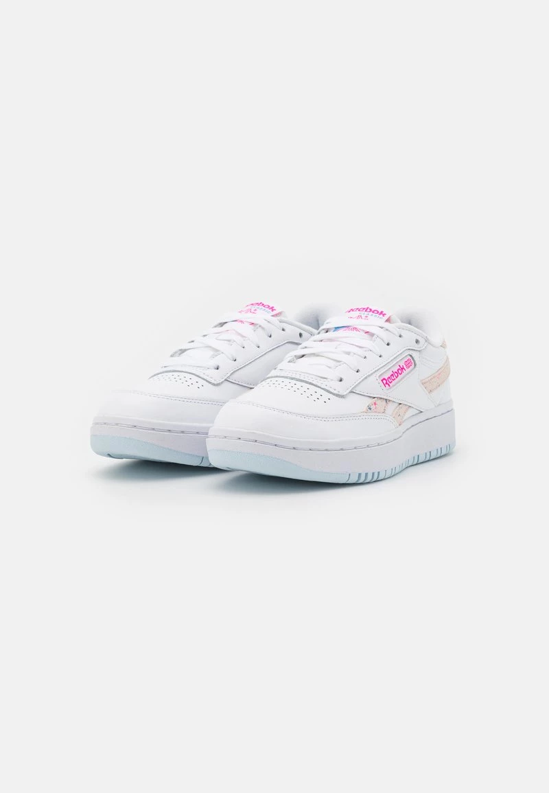 Reebok Classic CLUB C DOUBLE Baskets Basses White Femme 3 Reebok Classic CLUB C DOUBLE Baskets Basses White Femme – Image 3