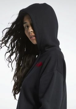 Reebok Classic CLASSICS HOODIE Sweat à Capuche Black Femme -Reebok Classic Soldes Magasin fafdaba07d184cb2b0f0b43c666506f6