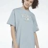 Reebok Classic FREESTYLE GRAPHICS T Shirt Imprimé Blue Femme