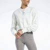 REEBOK CLASSICS FRENCH TERRY COVER UP Sweatshirt White Femme