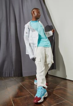 Reebok Classic QUESTION LOW UNISEX Baskets Basses Digital Blue/classic Burgundy/white